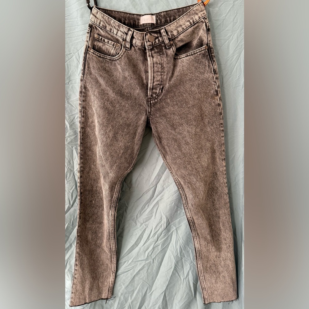 Boyish washed Black Boot Cut Jeans super soft